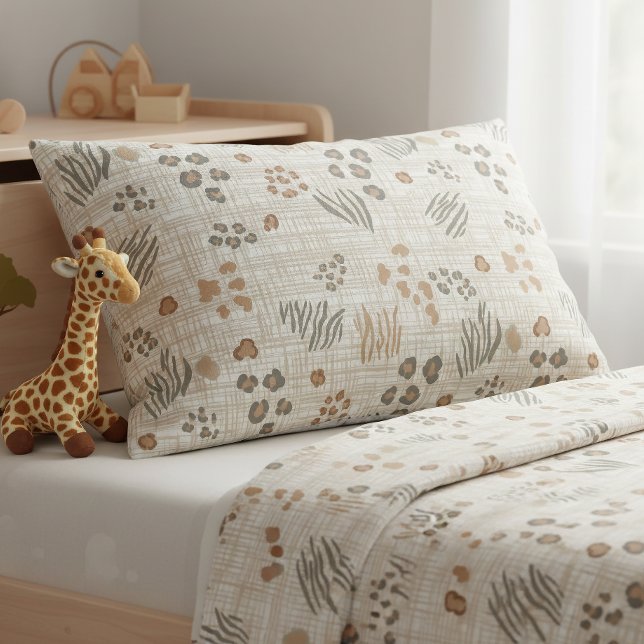 Boho Safari Animal Prints Weave ID1274 Pillowcase (Creator Uploaded)
