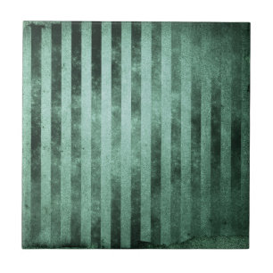 Boho Sage Green Stripe Tile