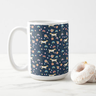 boho seamless abstract pattern mugs
