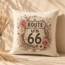 Boho Shabby Chic Mother Road Accent