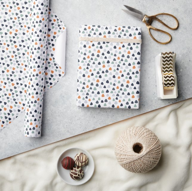 Boho Shapes Baby Wrapping Paper (Crafts)