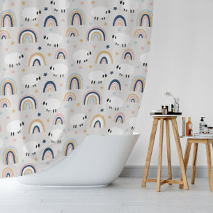Boho Sheep Rainbow Print