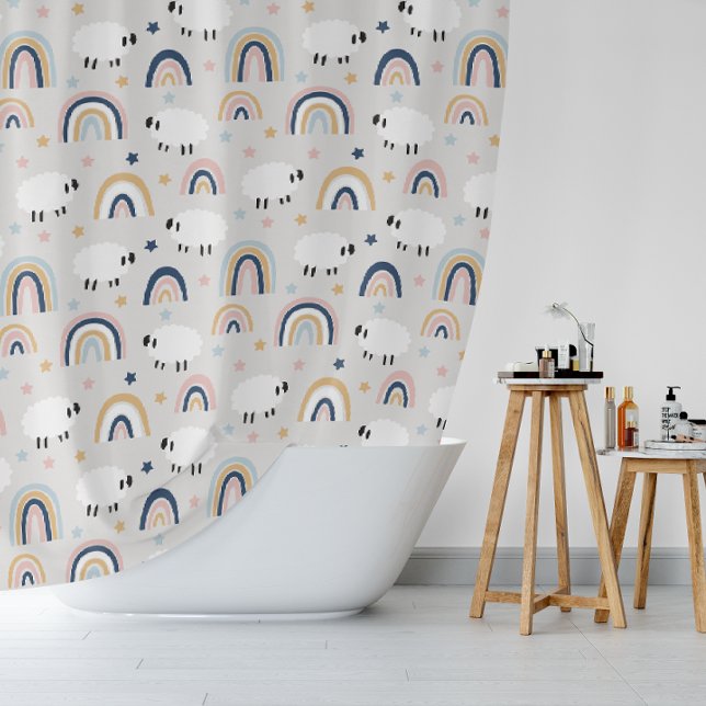 Boho Sheep Rainbow Print (Creator Uploaded)