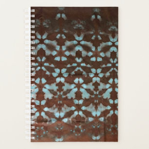 Boho Shibori Motif Day Planner
