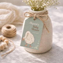 Boho Silly Goose Personalized Baby Shower