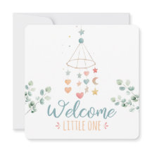 Boho Simplicity Welcome Little One Baby