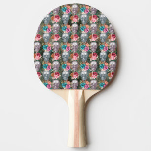 Boho Skull Series Design 10 Ping Pong Paddle