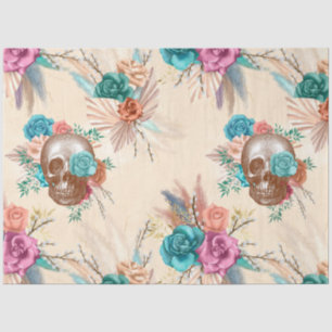 Boho Skull Series Design 2 Tissue Paper