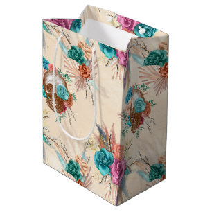 Boho Skull Series Design 3 Medium Gift Bag