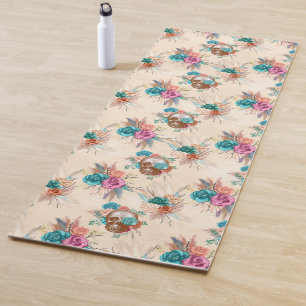 Boho Skull Series Design 3 Yoga Mat