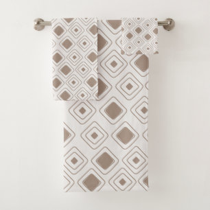 Boho Soft Neutral Tribal Motif Aztèque géométrique