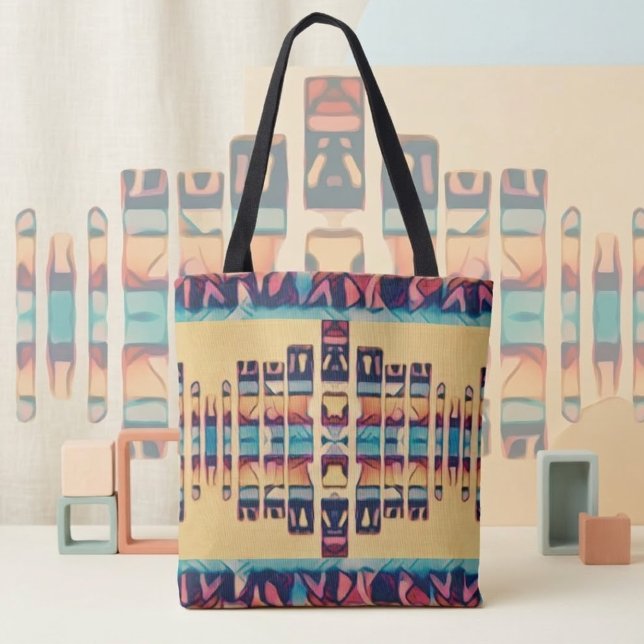 Boho Southwest Inspired  Tote Bag (Creator Uploaded)