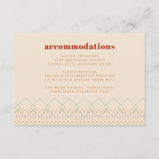 Boho Southwestern Enclosure Card