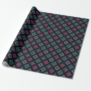 Boho Spirit: Tribal Ethnic Seamless Wrapping Paper