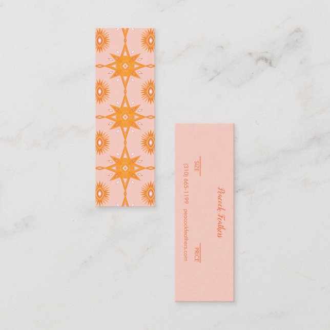 Boho Stars Clothing Jewellery Price Size Hang Tag  (Front/Back)