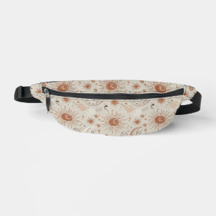 Boho Sun and Moon Pattern Fanny Pack