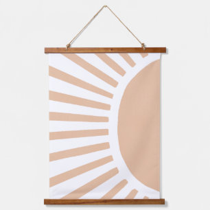 Boho Sun Boho Nursery Decor Wall Art