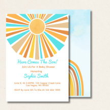 Boho Sun, Here Comes The Son, Retro Rainbow