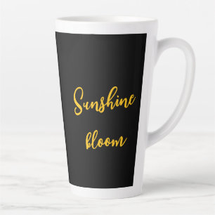 Boho Sunflower Tribal Pattern Mug – Warm Sunshine