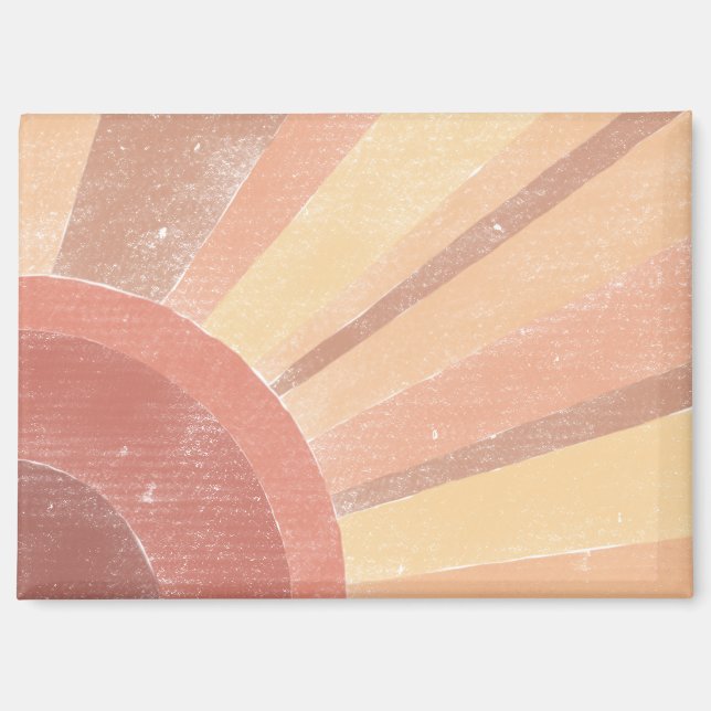 Boho Sunrise Magnet (Front)