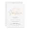 Boho Sunshine Baby Shower Invitation