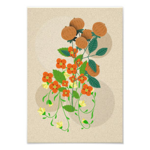 Boho Sunshine Minimalist Daisy Wall Art