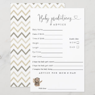 Boho Teddy Bear Baby Shower  Predictions Advice