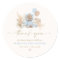 Boho Teddy Bear Blue Bearly Wait Baby Shower Favou