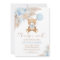 Boho Teddy Bear We Can Bearly Wait Boy Baby Shower