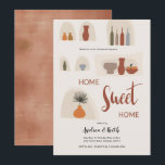 Boho Terracota Housewarming Party Invitation<br><div class="desc">Boho Terracota Housewarming Party Invitation</div>