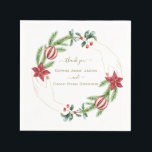 Boho Terracotta Arch Pampas Grass Floral Wedding  Napkin<br><div class="desc">ANY EVENT. Charming design featuring a faux terracotta arch adorned with watercolour pampas grass,  dried palm leaves,  on terracotta background. Use Personalize tool to add your info. Matching items could be found in my Terracotta Collection.</div>