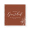 Boho Terracotta Burnt Orange Wedding Guestbook