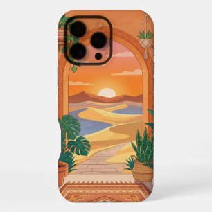 Boho Terracotta Coque iPhone 16 Pro Max Tropical