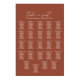 Boho Terracotta Wedding 24 Table Seating Chart