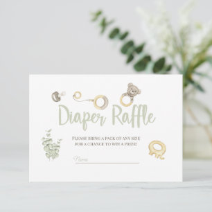Boho Toys Baby shower Petit Papier Refus Carte