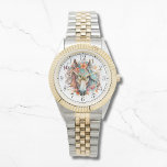 Boho Tribal Watercolor Horse Stylish Chic Womans Watch<br><div class="desc">Boho Tribal Watercolor Horse Stylish Chic Womans Watches features a bohemian watercolor floral horse. Created by Evco Studio www.zazzle.com/store/evcostudio</div>
