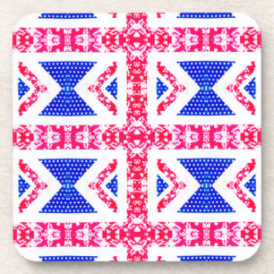 boho union jack coaster