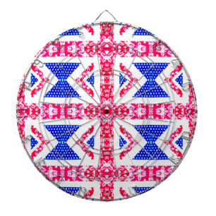 boho union jack dartboard