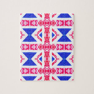 boho union jack jigsaw puzzle