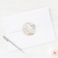 Boho Vintage Rocking Horse Cowboy Baby Shower