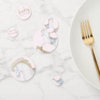 Boho Vintage Rocking Horse Cowboy Baby Shower