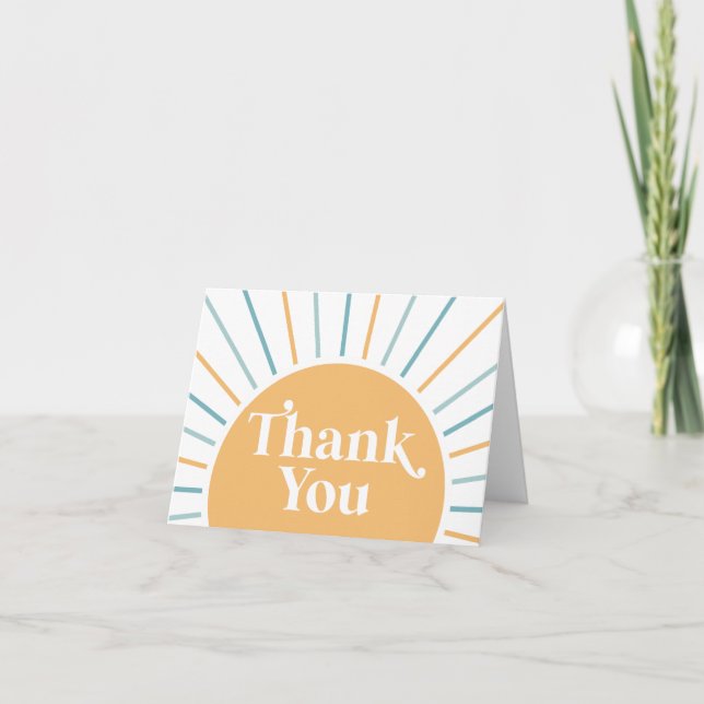 Boho voici le Baby shower du fils Merci (Devant)