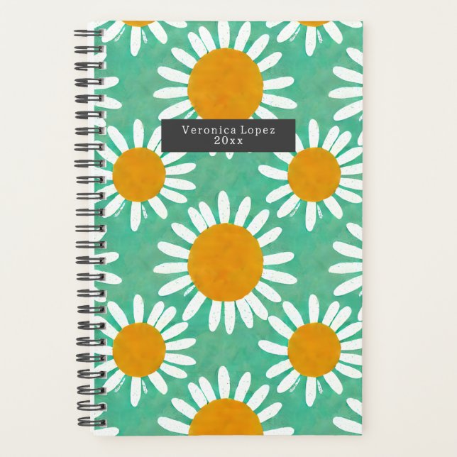 Boho Watercolor Daisies (Devant)