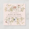 Boho Watercolor Spring Wildflower 