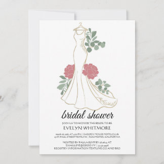 Boho Wedding Dress Style Guide | Boho Chic Wedding Invitation