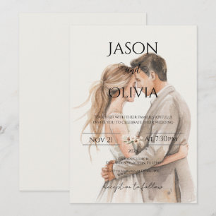 Boho Wedding Invitation