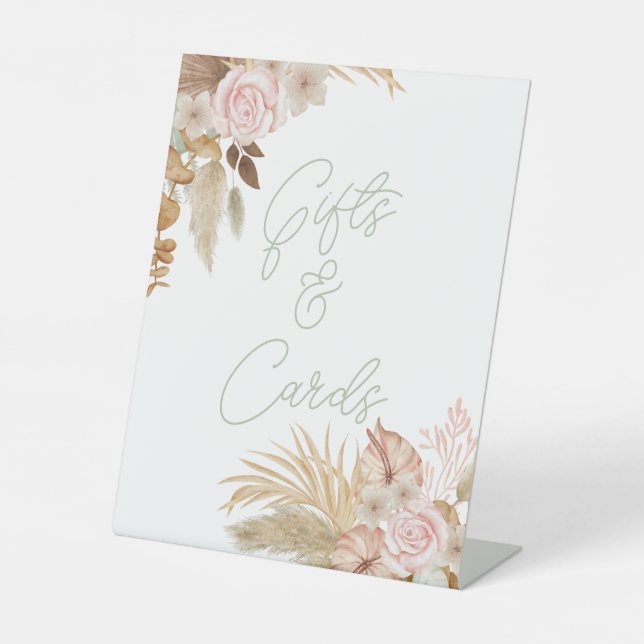 Boho Wedding Table Signs (Front)