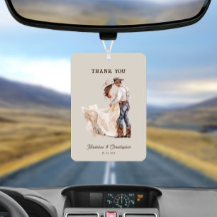 Boho Western Ranch Wedding Air Freshener