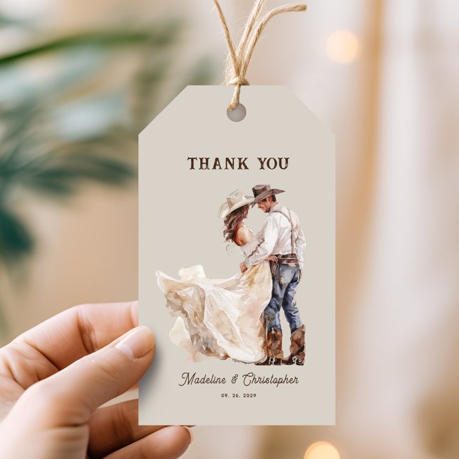 Boho Western Ranch Wedding Gift Tags (Creator Uploaded)