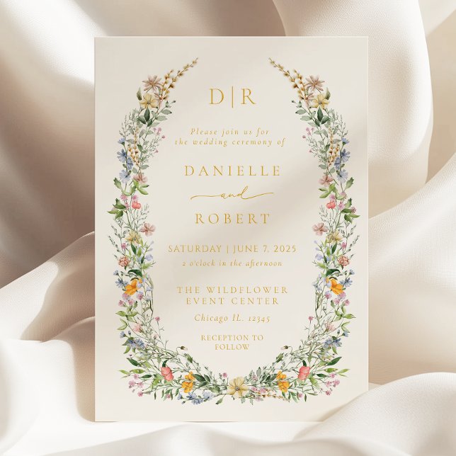 Boho Wildflower Beige All in One Wedding (Creator Uploaded)